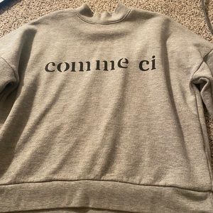Grey Crew Neck